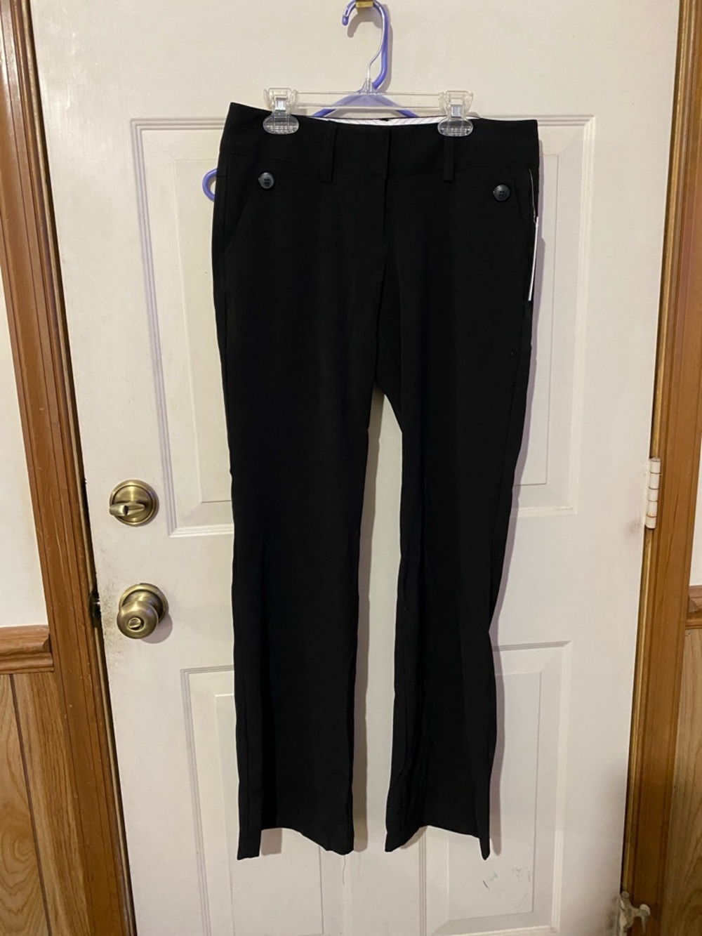 Joe Benbasset Black Women's Trousers Size 7 NWT
